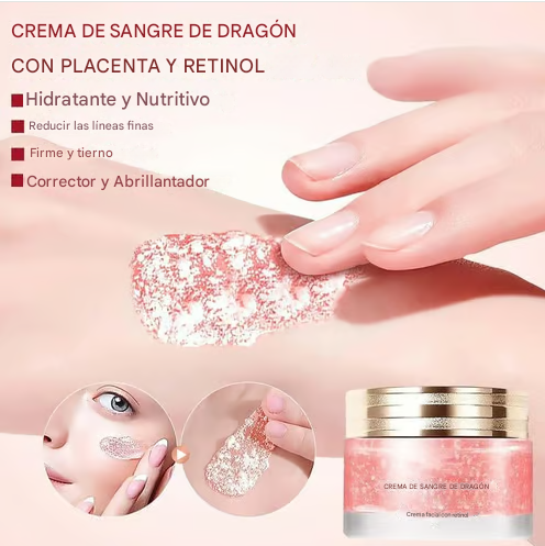 "Crema Hidratante de Sangre de Drago: Poder Natural para una Piel Radiante y Revitalizada"